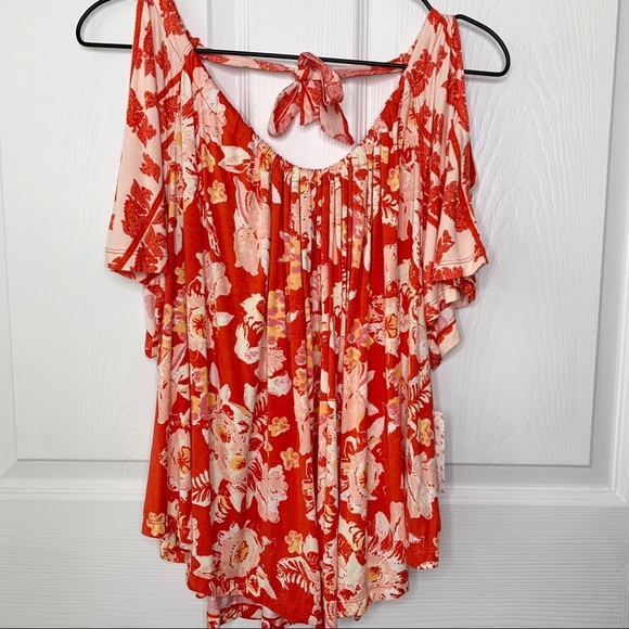 Free People Floral Blouse Sz Small - Picture 3 of 10